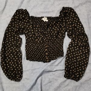 Princess Polly floral crop top